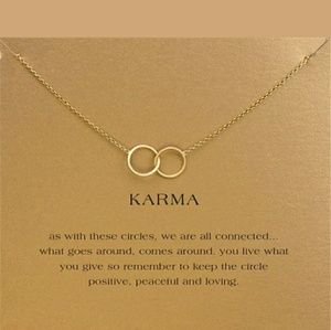 16" karma necklace